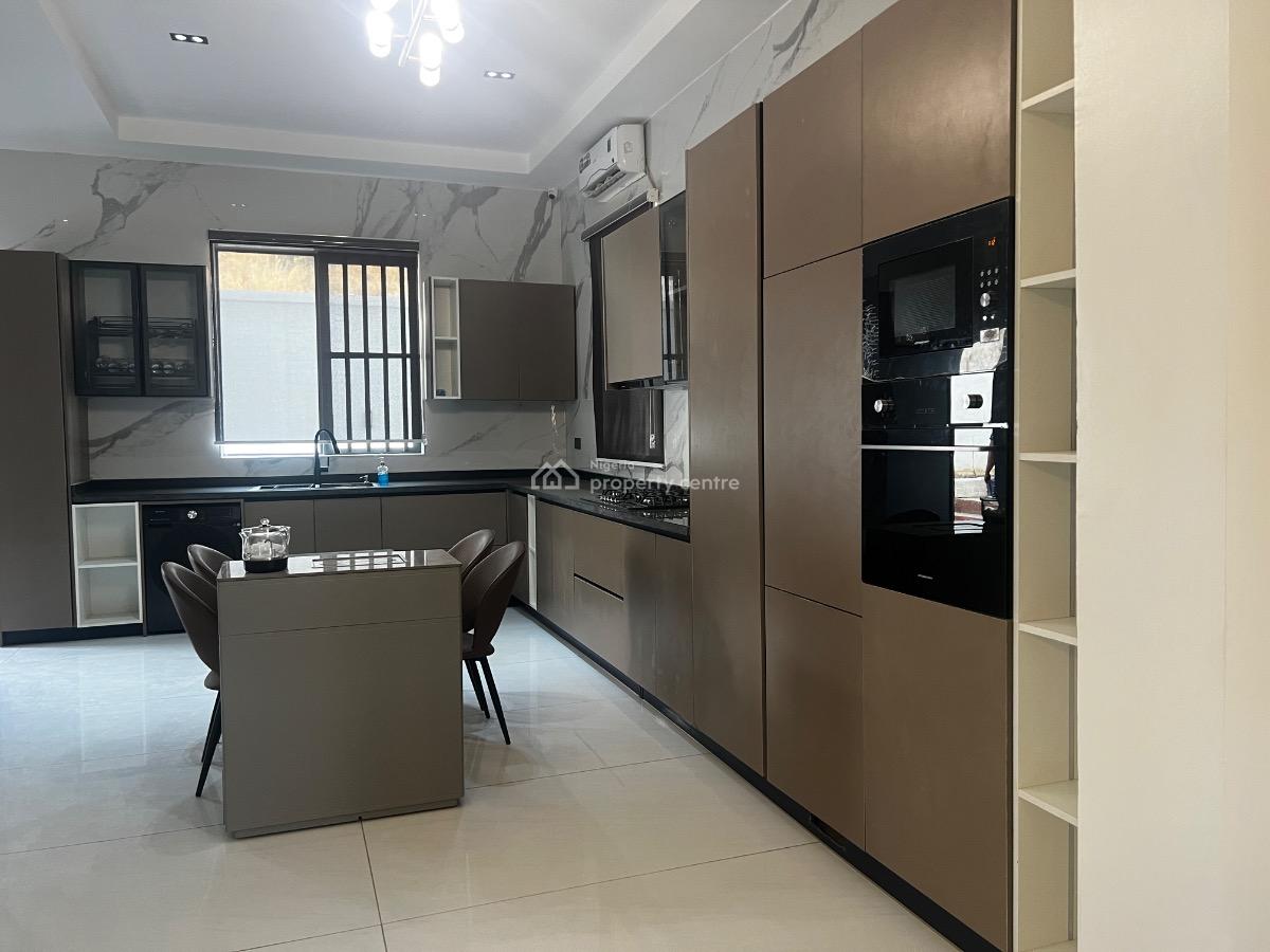 Luxury Furnished 5-bedroom Detached Duplex in Guzape, Guzape District, Abuja, Detached Duplex for Sale