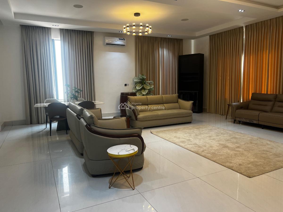 Luxury Furnished 5-bedroom Detached Duplex in Guzape, Guzape District, Abuja, Detached Duplex for Sale