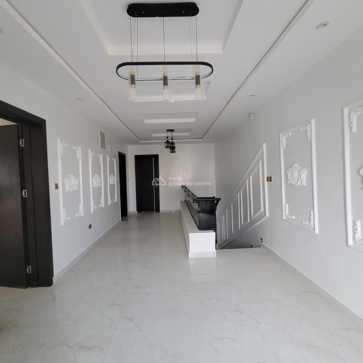 Exquisite 4bedroom Semi Detached Duplex with a Bq, Sangotedo, Ajah, Lagos, Semi-detached Duplex for Sale