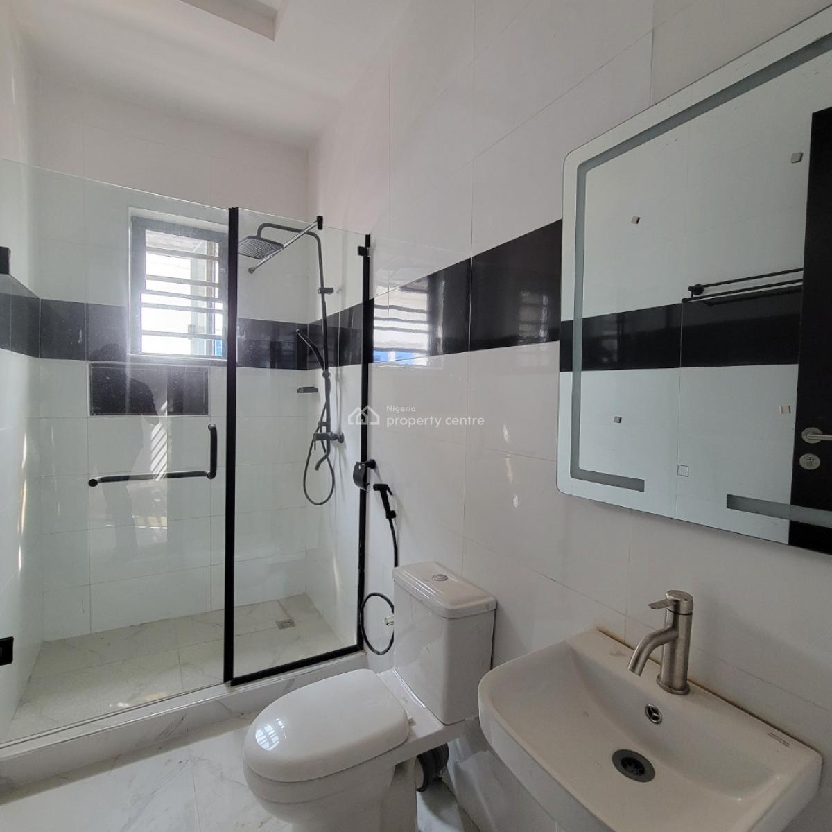 Exquisite 4bedroom Semi Detached Duplex with a Bq, Sangotedo, Ajah, Lagos, Semi-detached Duplex for Sale