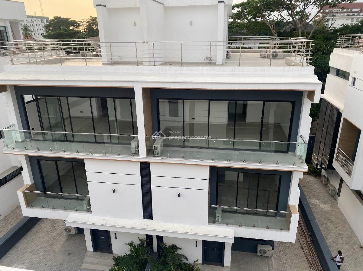 Newly Built 4 Bedroom Terrace with Bq & Swimming Pool, Available, Lugard Avenue, Ikoyi, Lagos, Terraced Duplex for Rent