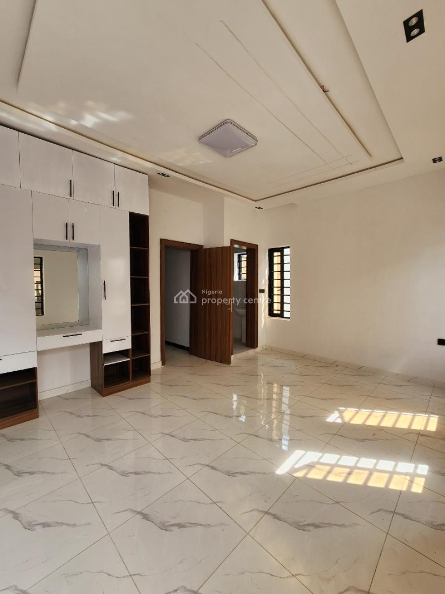 Lovely 4 Bedroom Terrace Duplex with a Car Port, Sangotedo, Ajah, Lagos, Terraced Duplex for Sale