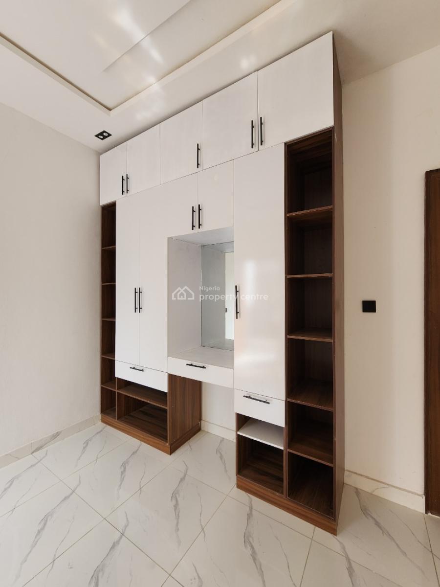 Lovely 4 Bedroom Terrace Duplex with a Car Port, Sangotedo, Ajah, Lagos, Terraced Duplex for Sale