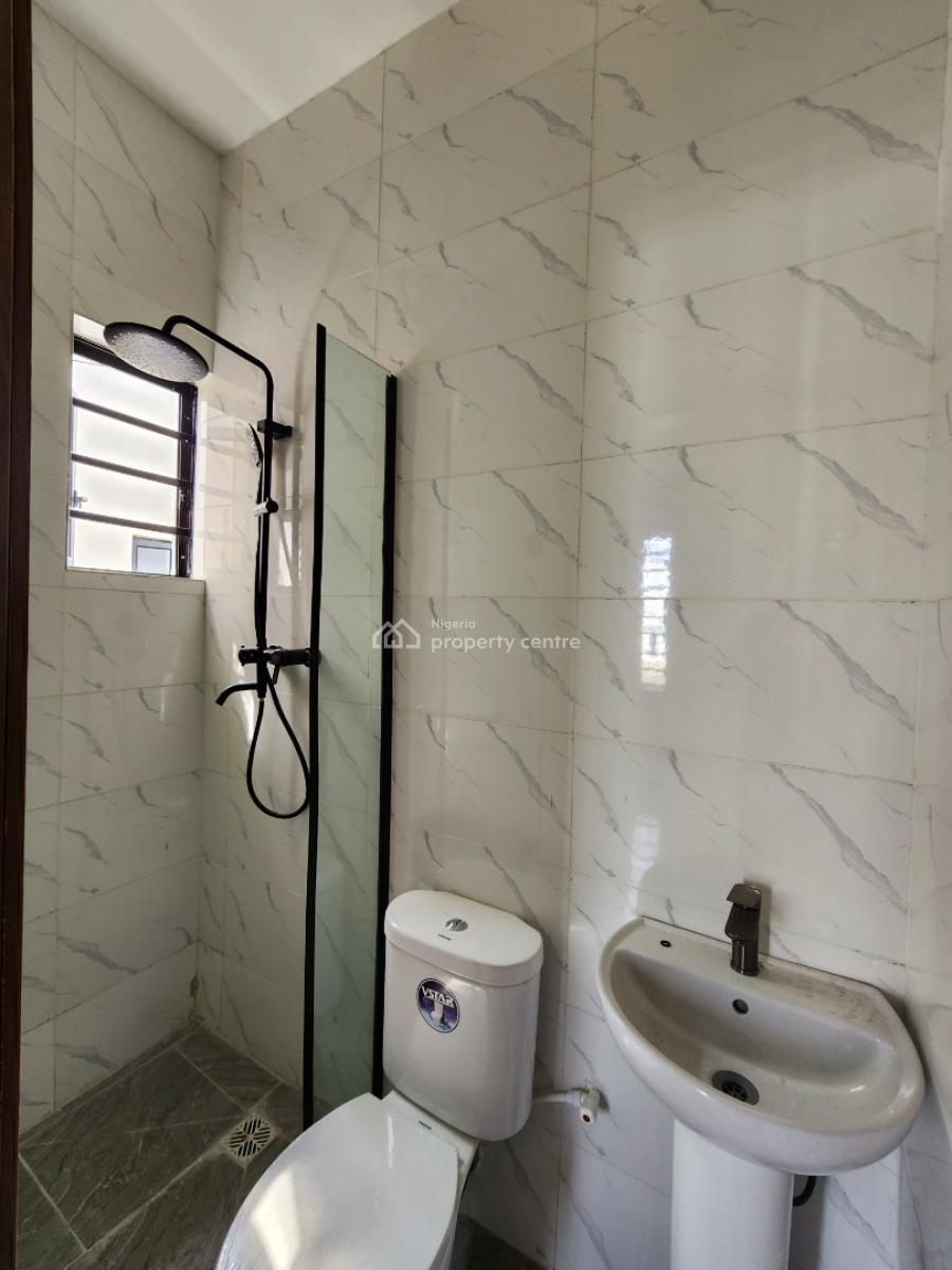 Lovely 4 Bedroom Terrace Duplex with a Car Port, Sangotedo, Ajah, Lagos, Terraced Duplex for Sale