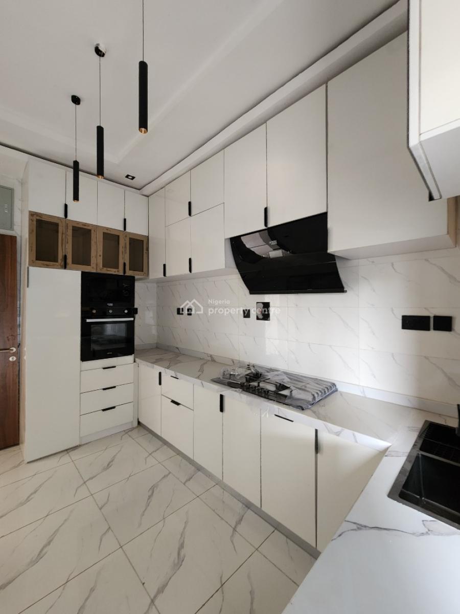 Lovely 4 Bedroom Terrace Duplex with a Car Port, Sangotedo, Ajah, Lagos, Terraced Duplex for Sale