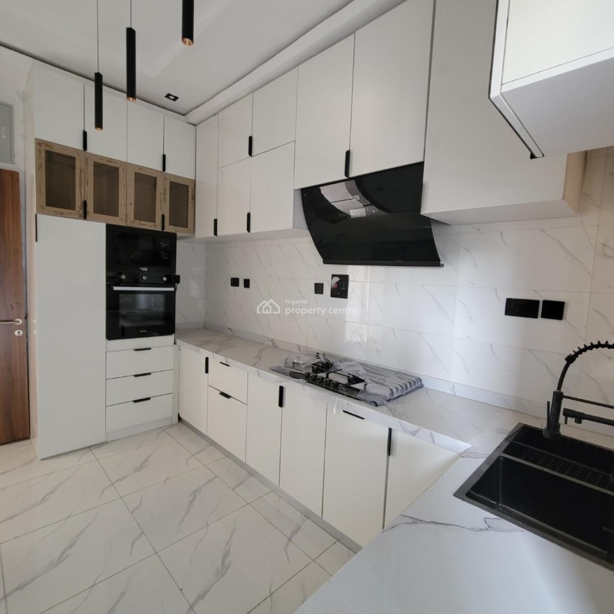 Exquisite 4bedroom Duplex with a Bq, Sangotedo, Ajah, Lagos, Terraced Duplex for Sale