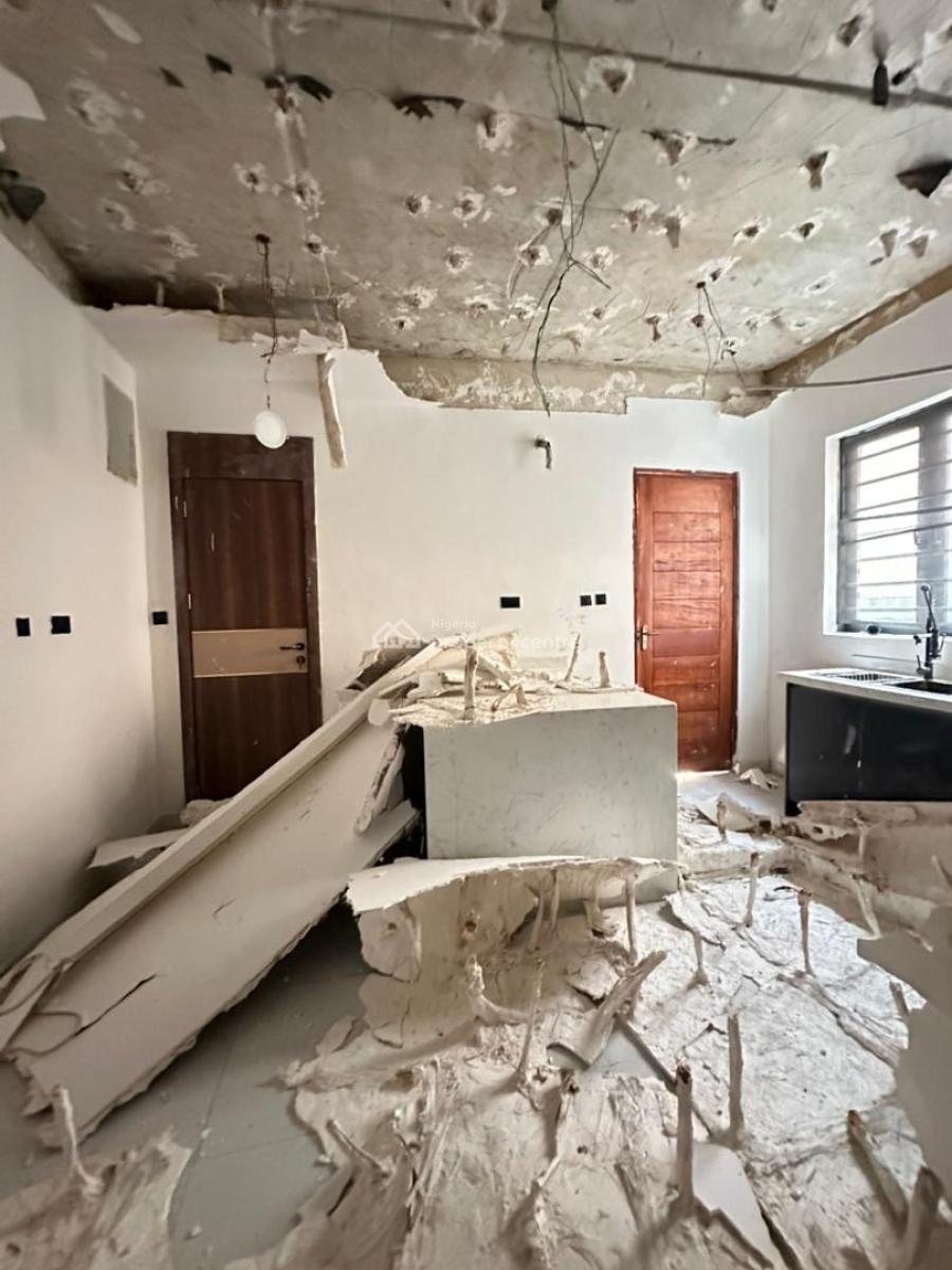 Self Serviced 5 Bedroom Fully Detached Duplex with Bq,pool & Cinema, Ado, Ajah, Lagos, Detached Duplex for Rent