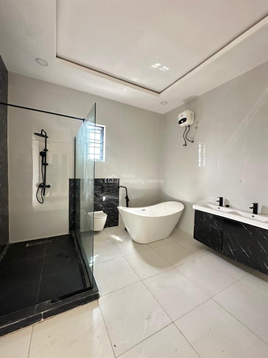 Self Serviced 5 Bedroom Fully Detached Duplex with Bq,pool & Cinema, Ado, Ajah, Lagos, Detached Duplex for Rent