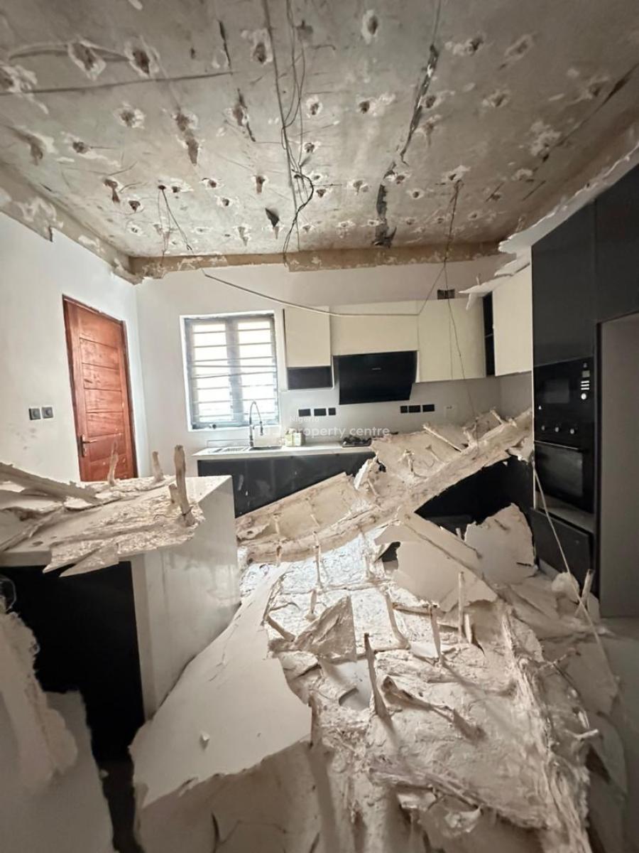 Self Serviced 5 Bedroom Fully Detached Duplex with Bq,pool & Cinema, Ado, Ajah, Lagos, Detached Duplex for Rent