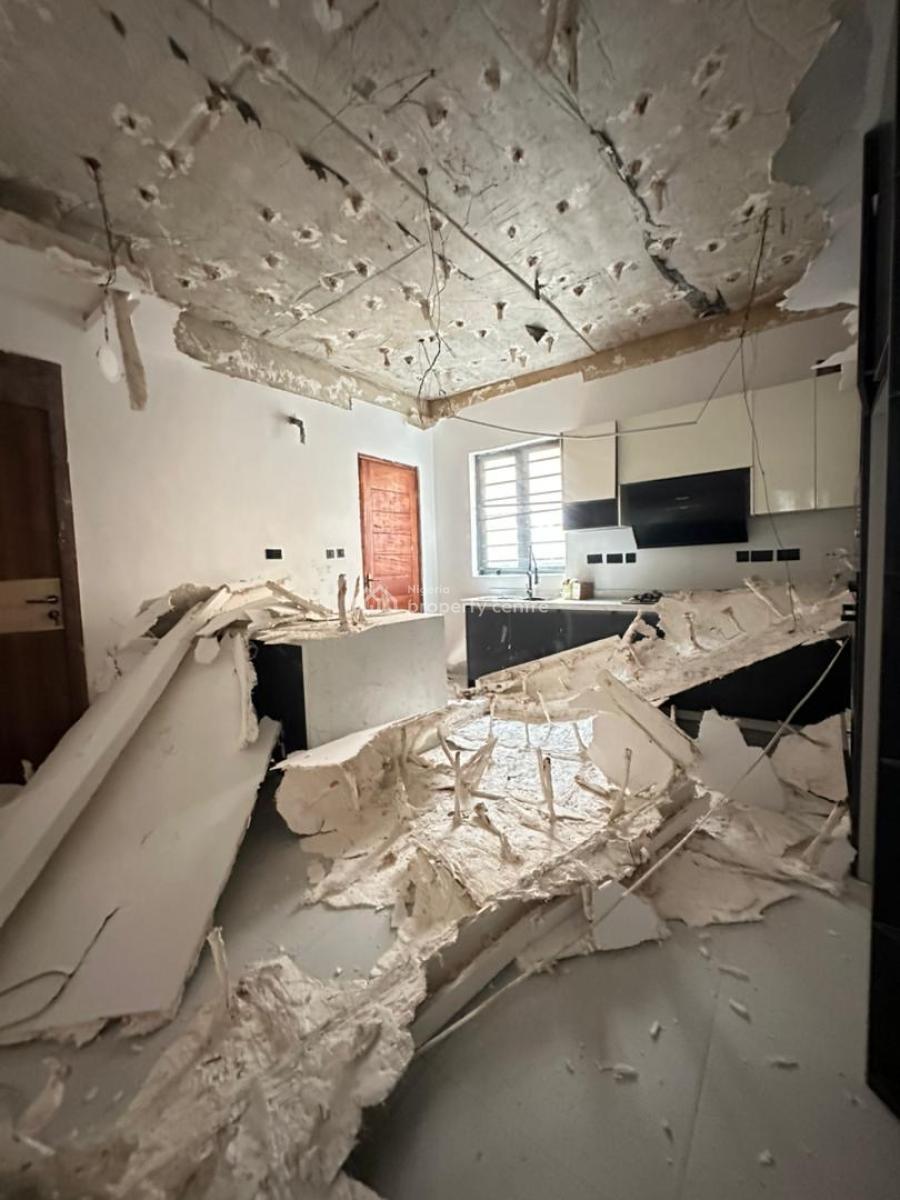 Self Serviced 5 Bedroom Fully Detached Duplex with Bq,pool & Cinema, Ado, Ajah, Lagos, Detached Duplex for Rent