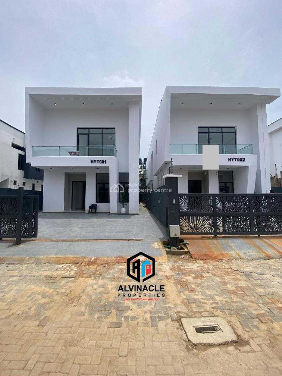 Newly Built 5 Bedroom Duplex with Pool, Chevron, Lekki, Lagos, Detached Duplex for Sale