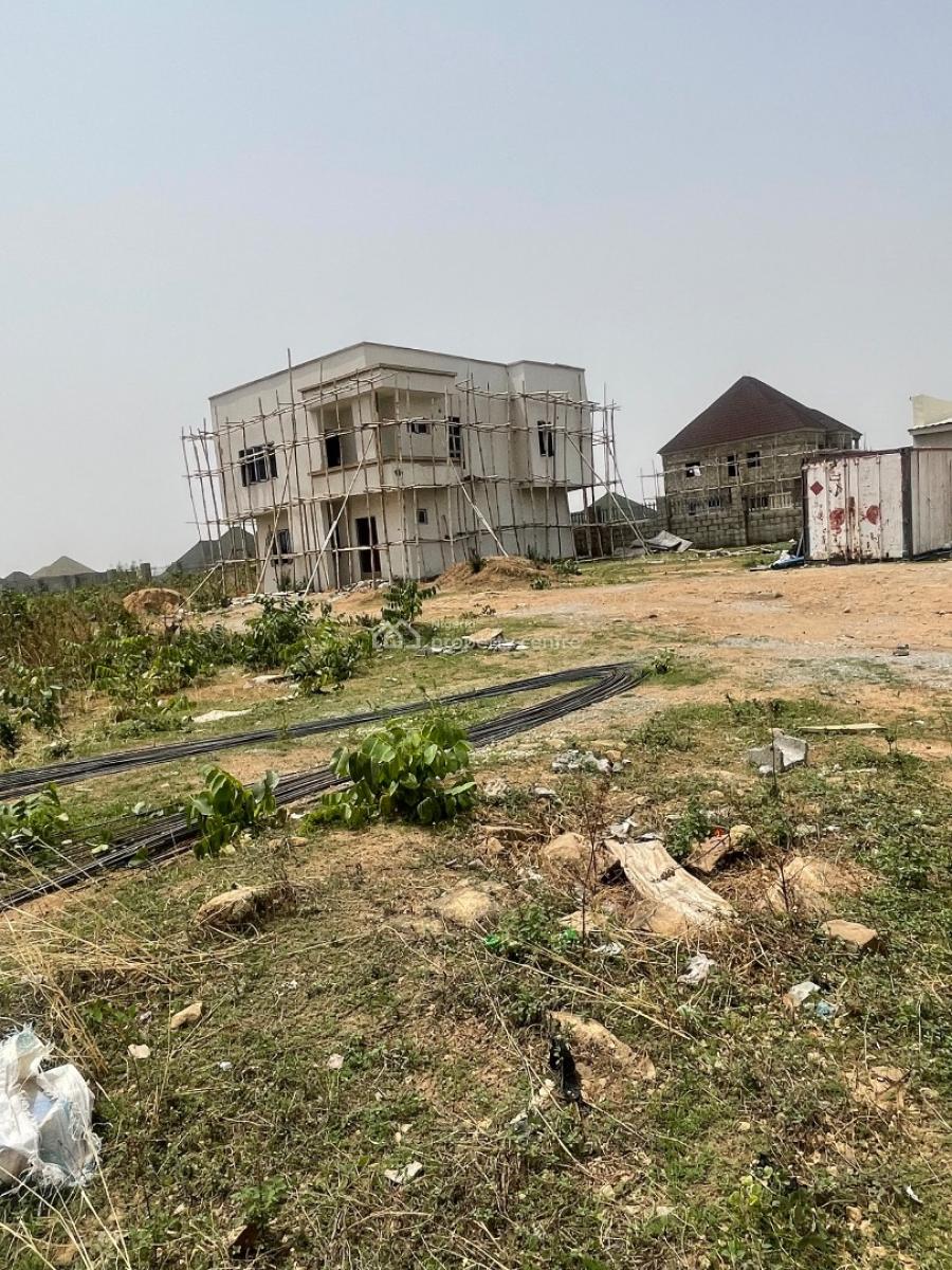 150sqm of Estate Plot for 3 Bedroom Terrace Duplex, Close to Briains & Harmers By Ochacho Estate, Life Camp, Abuja, Residential Land for Sale