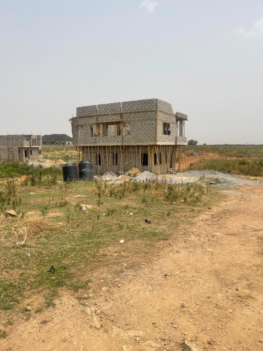 150sqm of Estate Plot for 3 Bedroom Terrace Duplex, Close to Briains & Harmers By Ochacho Estate, Life Camp, Abuja, Residential Land for Sale