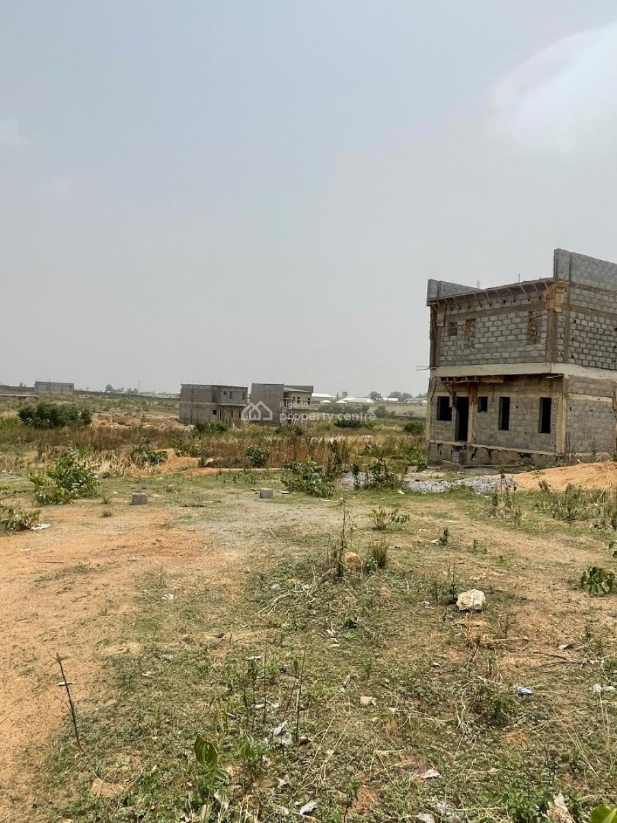 150sqm of Estate Plot for 3 Bedroom Terrace Duplex, Close to Briains & Harmers By Ochacho Estate, Life Camp, Abuja, Residential Land for Sale