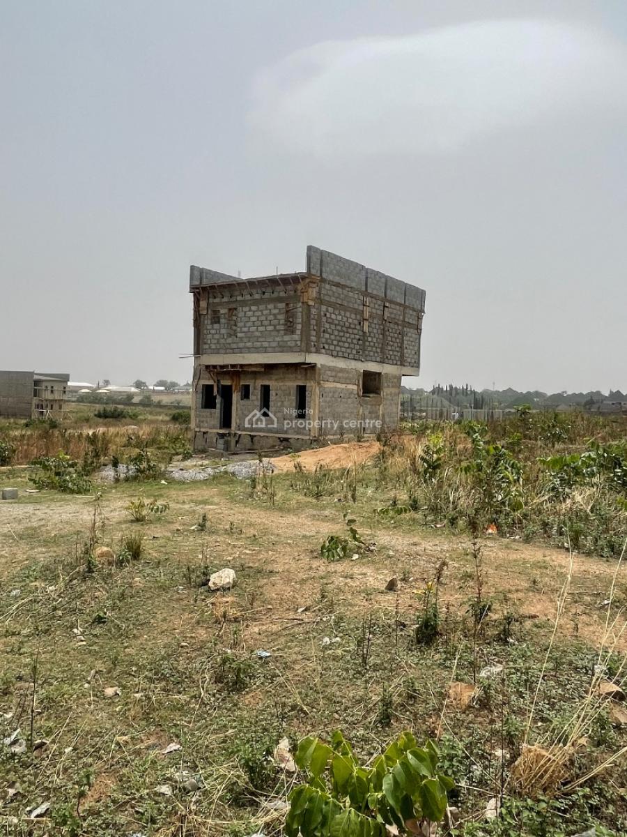 150sqm of Estate Plot for 3 Bedroom Terrace Duplex, Close to Briains & Harmers By Ochacho Estate, Life Camp, Abuja, Residential Land for Sale