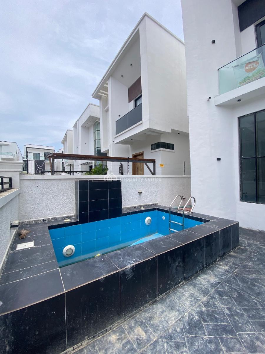 Newly Built 4 Bedroom Duplex with Pool, Chevron, Lekki, Lagos, Detached Duplex for Sale