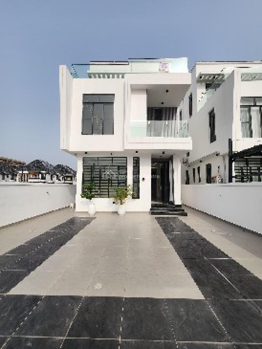 Spacious 5 Bedroom Smart Home + Pool + Study + Cinema + Bq + Rooftop, Ikate, Lekki, Lagos, Flat / Apartment for Sale