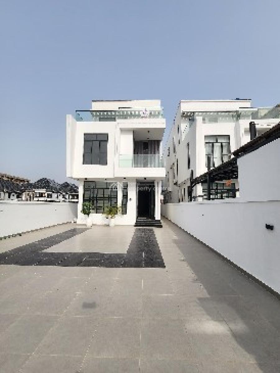 Spacious 5 Bedroom Smart Home + Pool + Study + Cinema + Bq + Rooftop, Ikate, Lekki, Lagos, Flat / Apartment for Sale