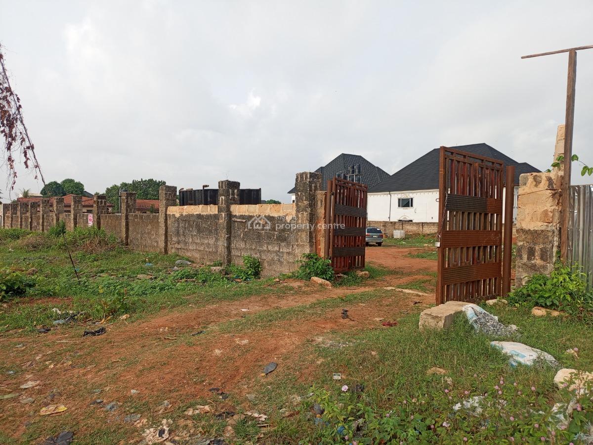 Bare Land of 140ft By 150ft with Additional 50ft By 100ft Behind., on a Tarred Road at Etete Layout Gra, Benin, Oredo, Edo, Commercial Land for Sale