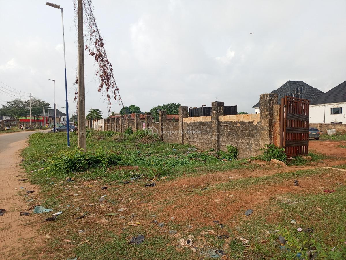 Bare Land of 140ft By 150ft with Additional 50ft By 100ft Behind., on a Tarred Road at Etete Layout Gra, Benin, Oredo, Edo, Commercial Land for Sale