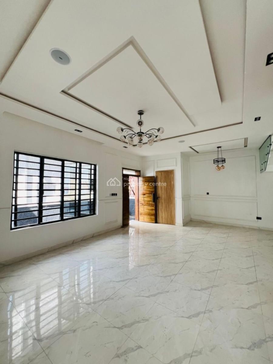 Massive Brand New 4 Bedroom Terrace Duplex with Personal Compound, Sangotedo, Ajah, Lagos, Terraced Duplex for Rent