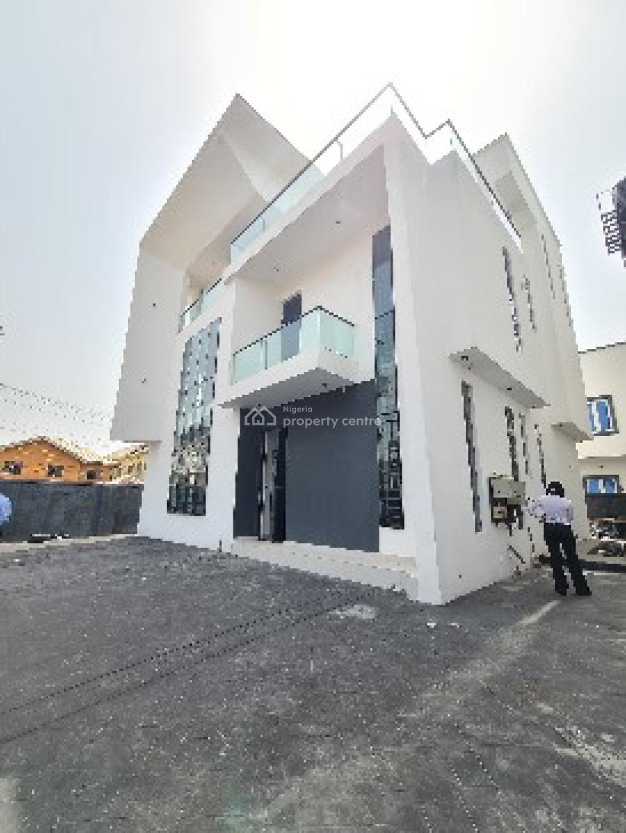Brandnew 5 Bedroom Detached Duplex + Bq + Cienema + Pool, Osapa, Lekki, Lagos, House for Sale