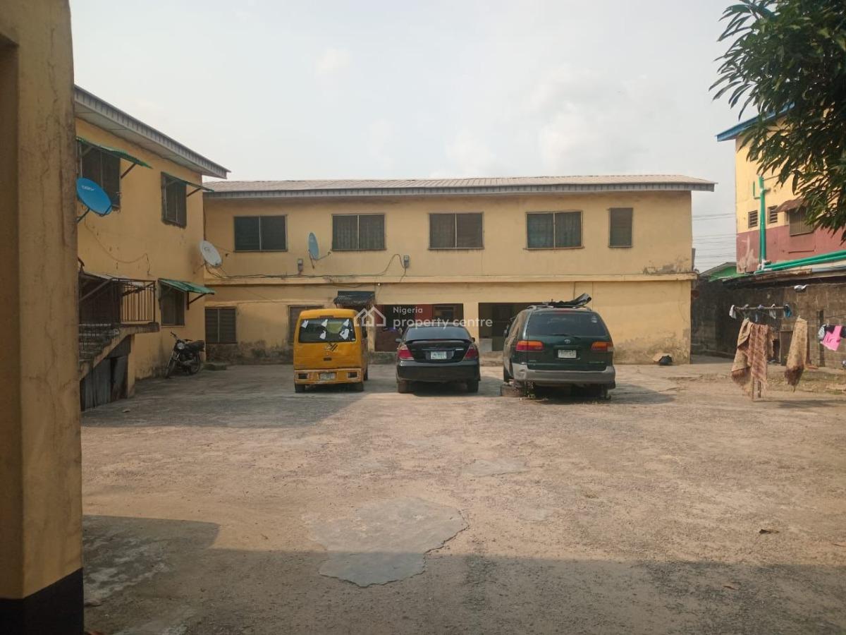 Massive Building on 2 and Half Plot of Land Located at Off Adekunle Ku, Surulere, Lagos, Land for Sale