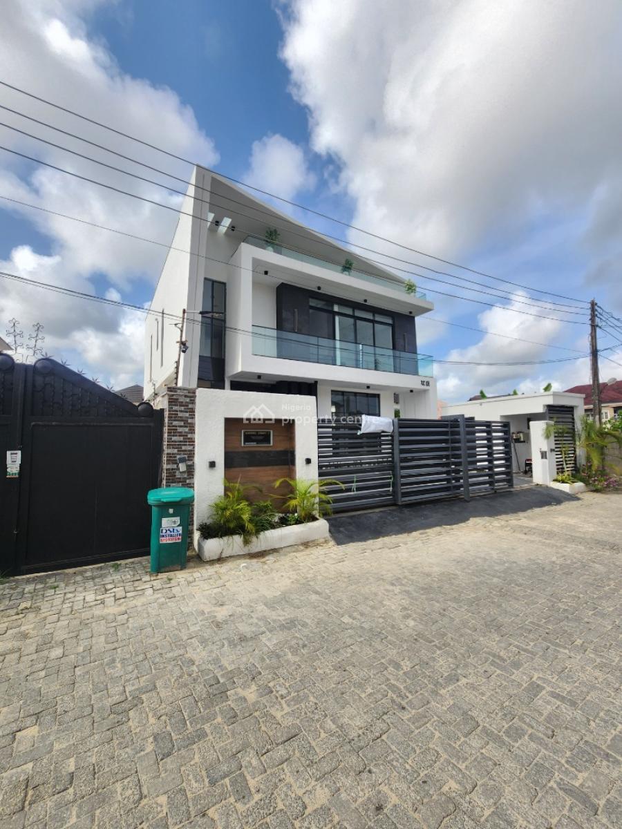 Luxury 5 Bedroom Fully Detached Duplex W/ Bq, Pool in a Secured Estate, Sangotedo, Ajah, Lagos, Detached Duplex for Sale