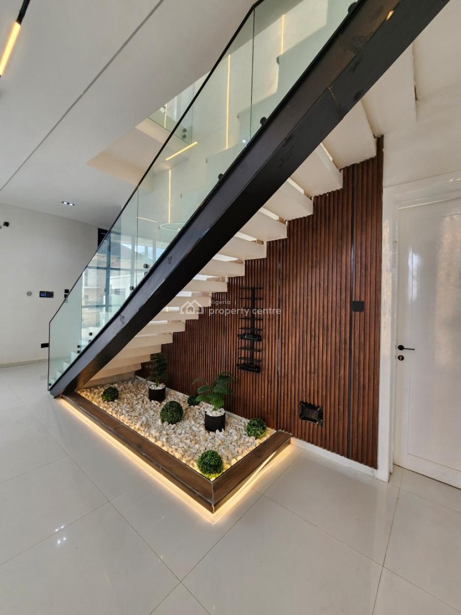 Luxury 5 Bedroom Fully Detached Duplex W/ Bq, Pool in a Secured Estate, Sangotedo, Ajah, Lagos, Detached Duplex for Sale