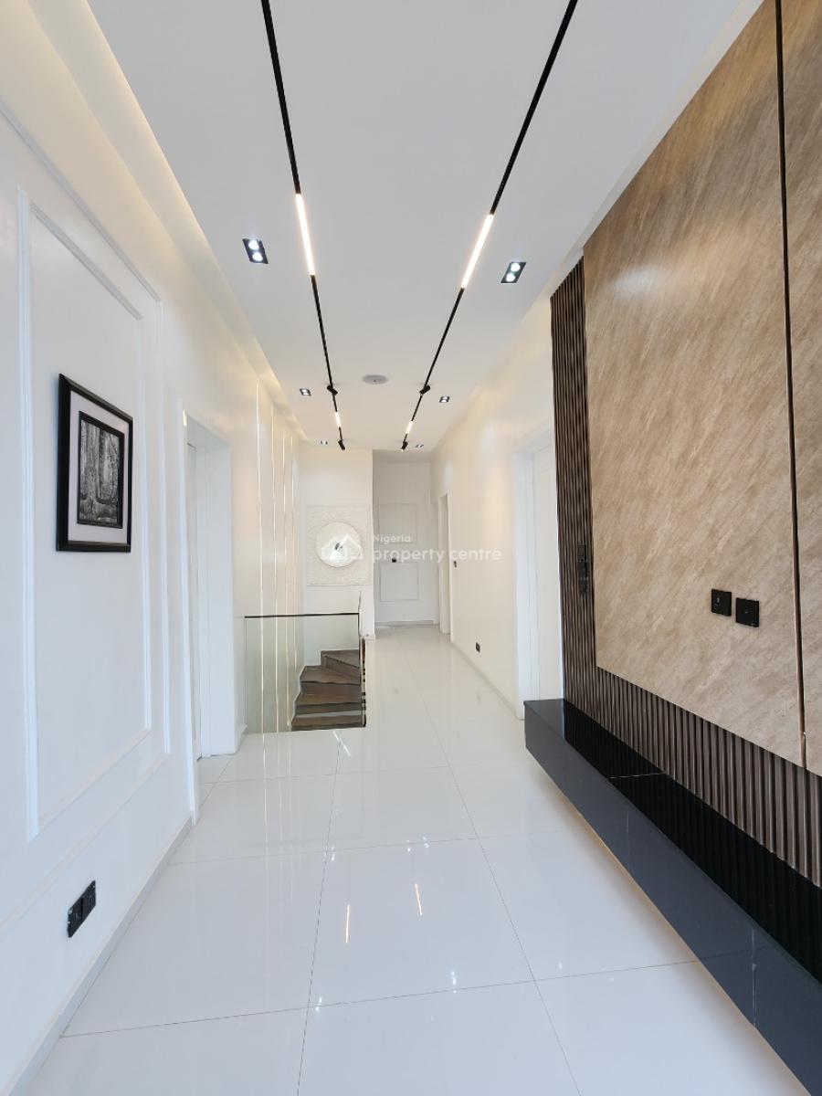 Luxury 5 Bedroom Fully Detached Duplex W/ Bq, Pool in a Secured Estate, Sangotedo, Ajah, Lagos, Detached Duplex for Sale