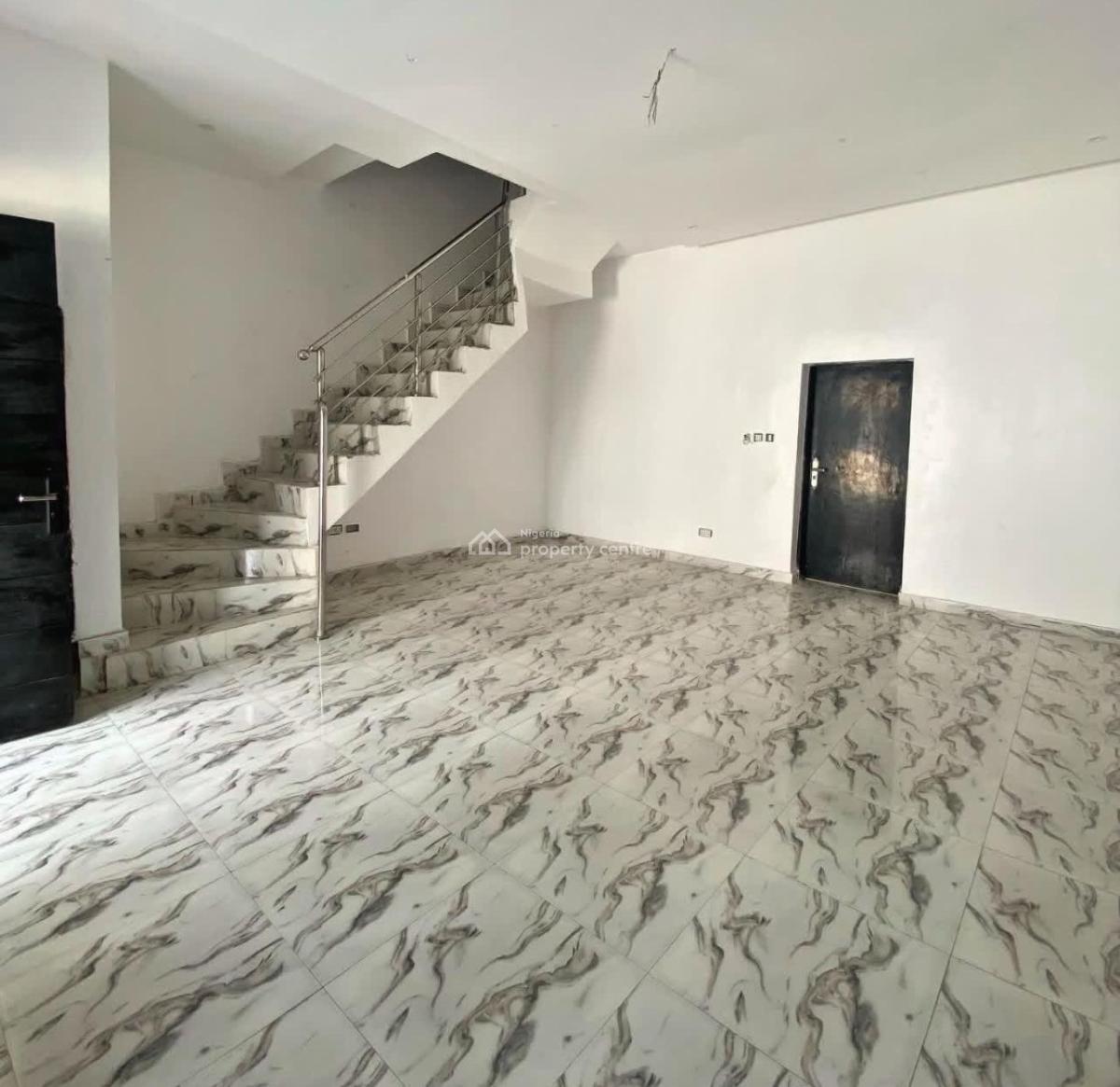 Modern 2  Bedrooms Terrace Duplex with Bq, Ajah, Lagos, Terraced Duplex for Sale