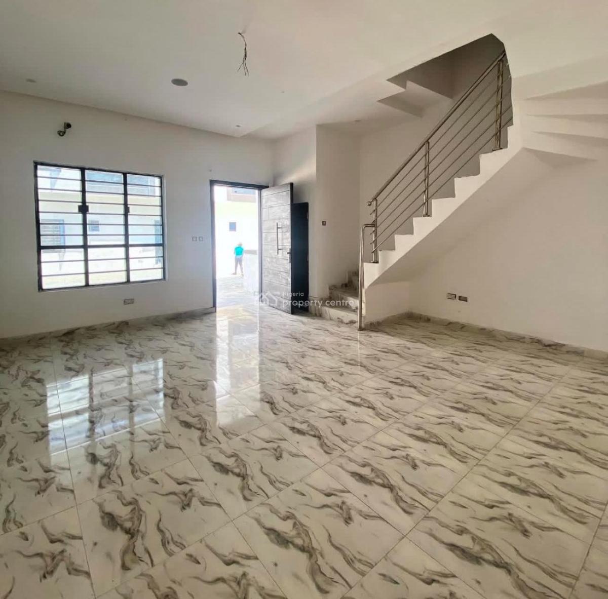 Modern 2  Bedrooms Terrace Duplex with Bq, Ajah, Lagos, Terraced Duplex for Sale