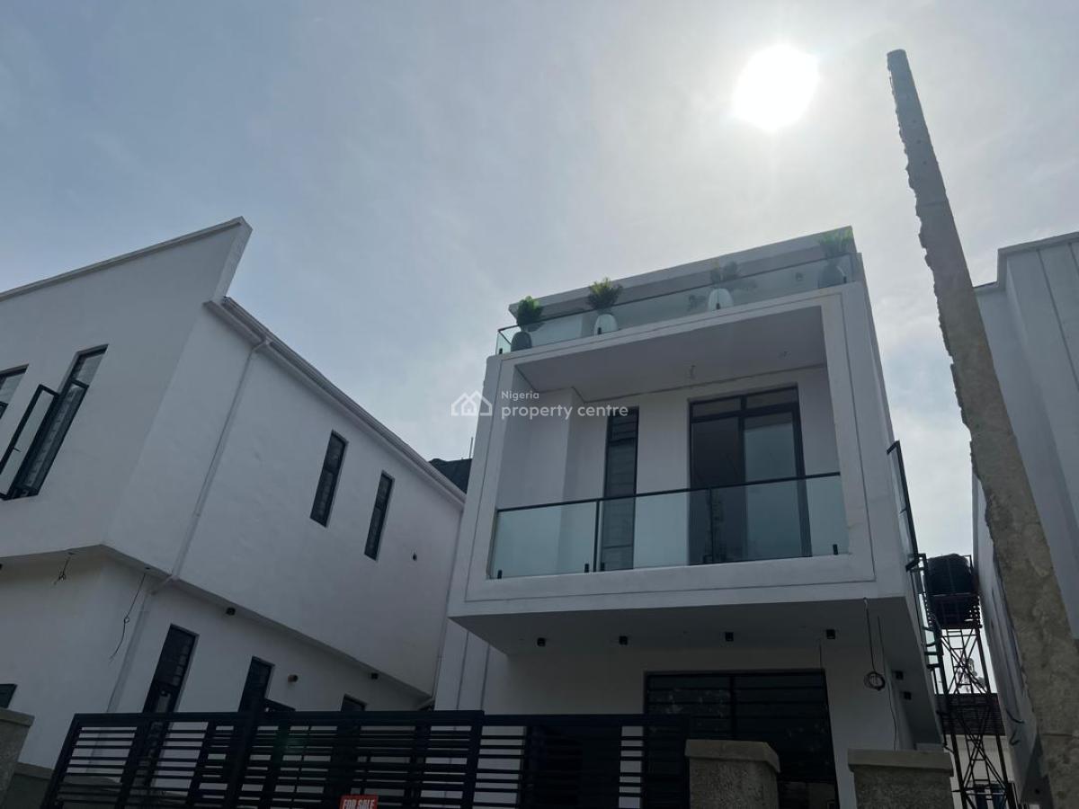 Luxury 4 Bedroom Duplex with Excellent Facilities, Oke-ado, Sangotedo, Oke-odo, Lagos, Detached Duplex for Sale