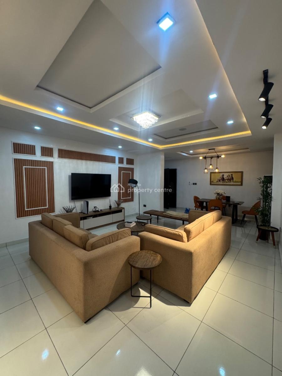 Fully Furnished Three Bedroom Apartment, Ikate, Lekki, Lagos, Flat / Apartment for Rent