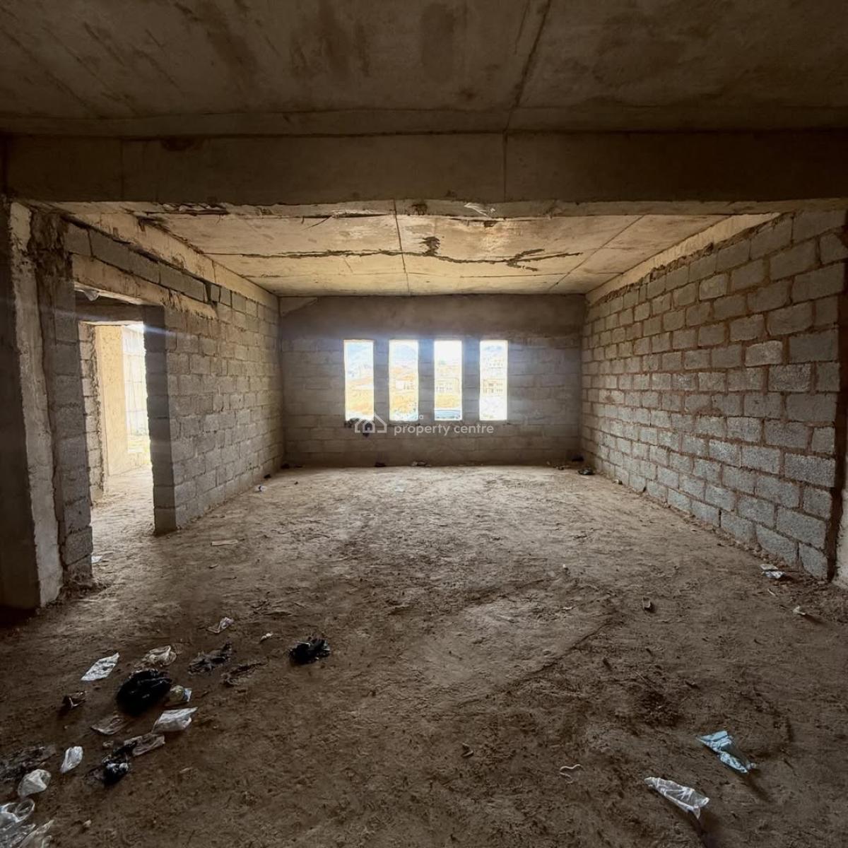 Spacious 3 Bedroom Terrace Duplex 1 Room Bq(semi Finished), Asokoro District, Abuja, Terraced Duplex for Sale