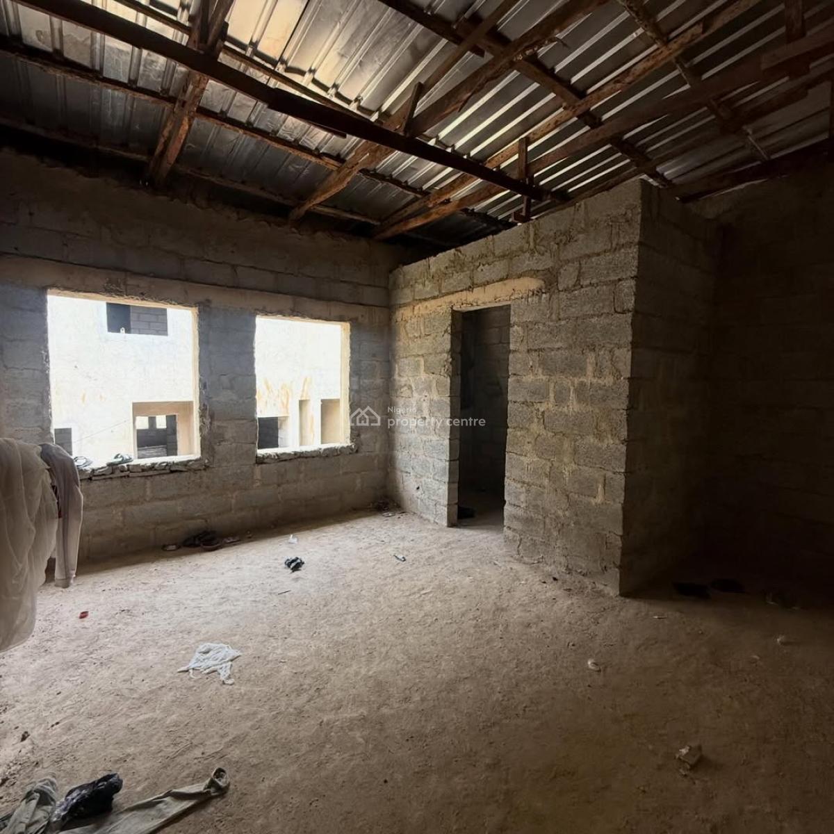 Spacious 3 Bedroom Terrace Duplex 1 Room Bq(semi Finished), Asokoro District, Abuja, Terraced Duplex for Sale