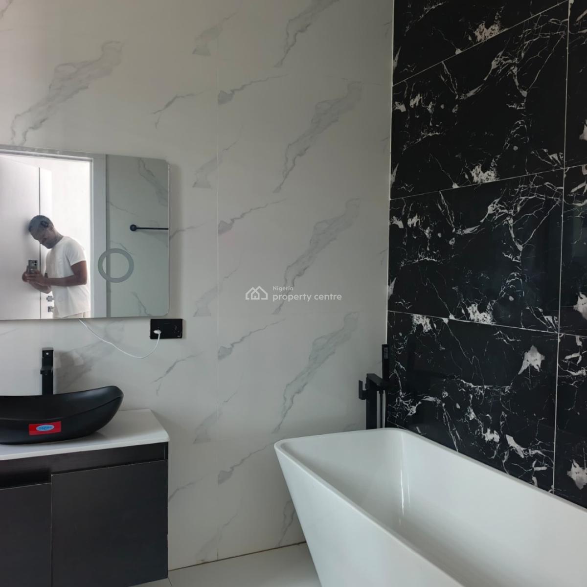 Luxury 4 Bedroom Semi Detached House with Bq in a Gated Estate, Palm City Estate, Ajah, Lagos, Semi-detached Duplex for Sale