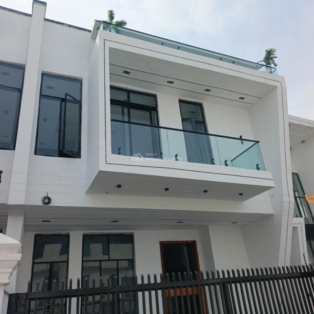 Luxury 4 Bedroom Semi Detached House with Bq in a Gated Estate, Palm City Estate, Ajah, Lagos, Semi-detached Duplex for Sale