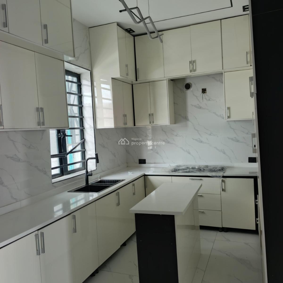 Luxury 4 Bedroom Semi Detached House with Bq in a Gated Estate, Palm City Estate, Ajah, Lagos, Semi-detached Duplex for Sale