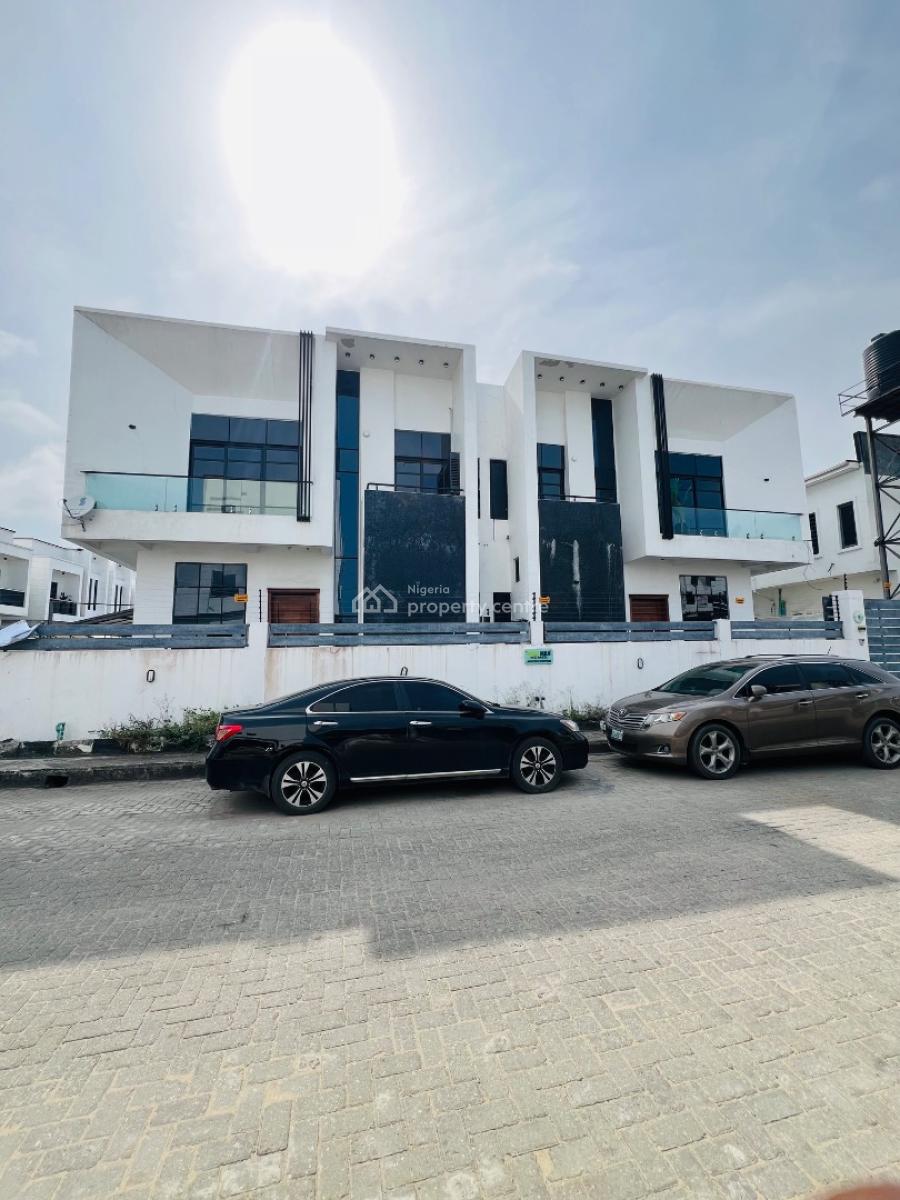 4 Bedroom with Bq, Ikota, Lekki, Lagos, Semi-detached Duplex for Rent