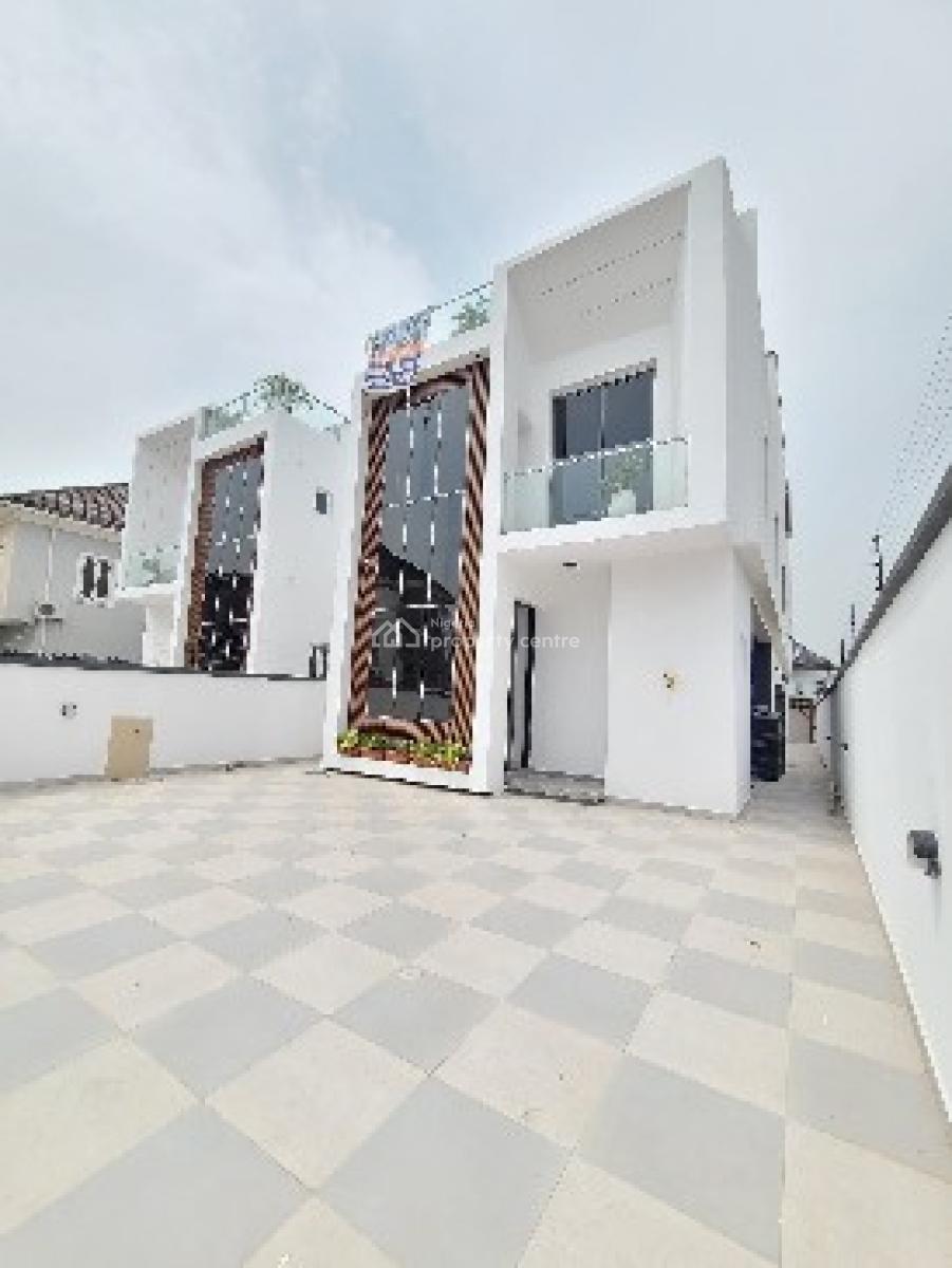 5 Bedroom Detached Duplex + Bq + Rooftop + Pool + 2 Rooms Bq, Lekki, Lagos, House for Sale