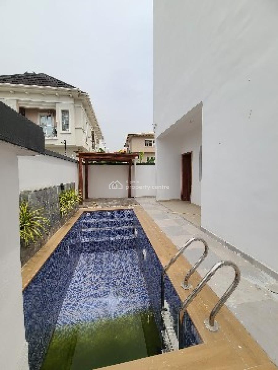 5 Bedroom Detached Duplex + Bq + Rooftop + Pool + 2 Rooms Bq, Lekki, Lagos, House for Sale