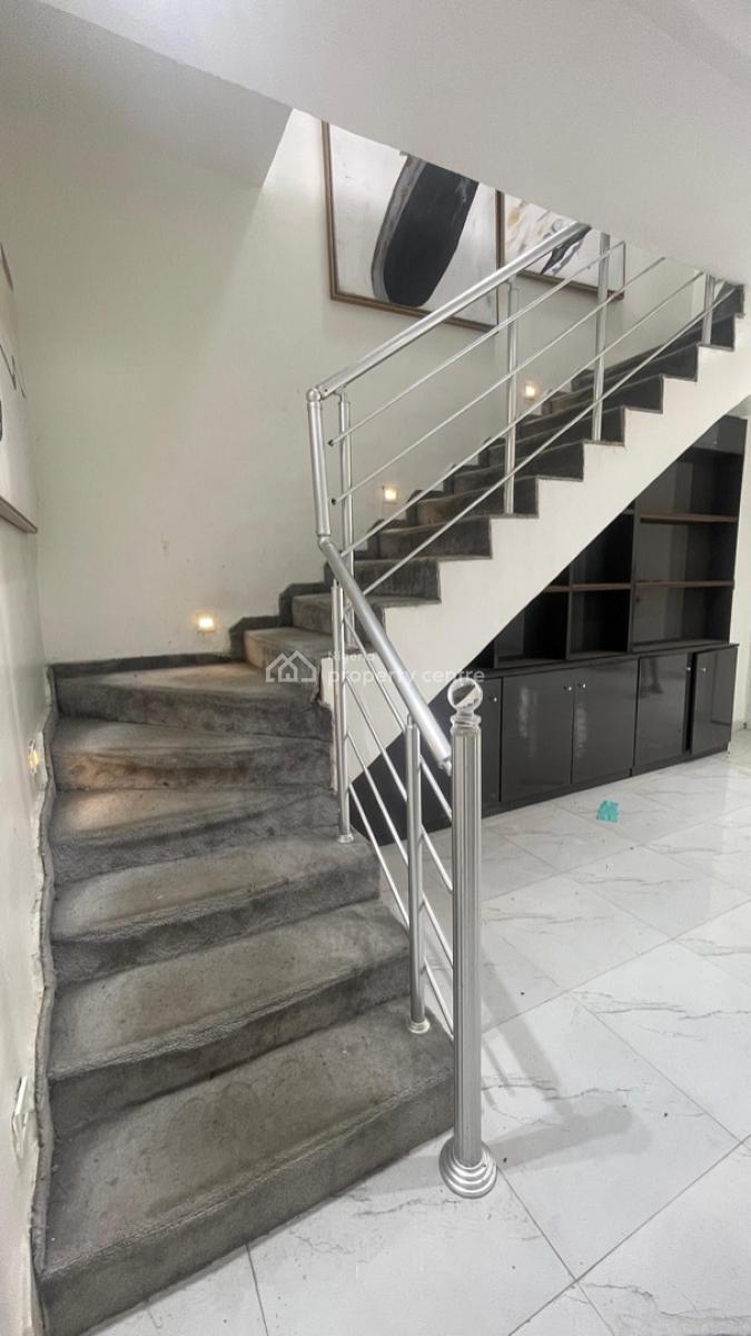 4bdr Semi Detached  Duplex + Inverter + Boys Quarters, Chevron, Lekki, Lagos, Semi-detached Duplex for Rent
