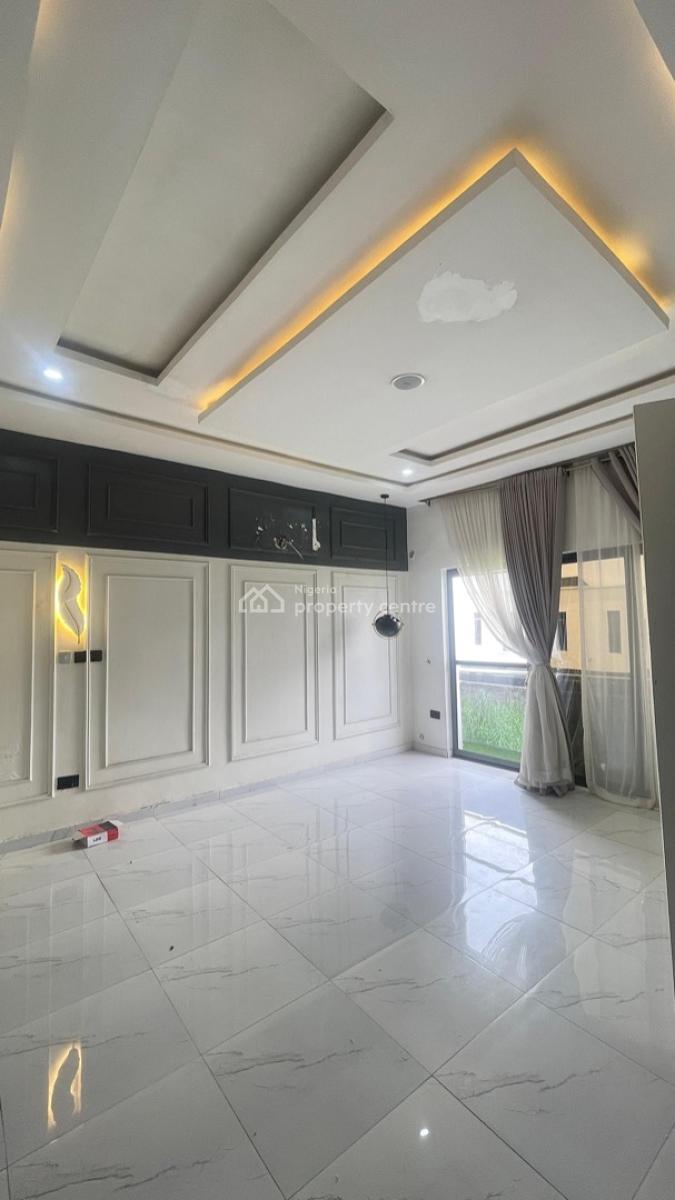 4bdr Semi Detached  Duplex + Inverter + Boys Quarters, Chevron, Lekki, Lagos, Semi-detached Duplex for Rent