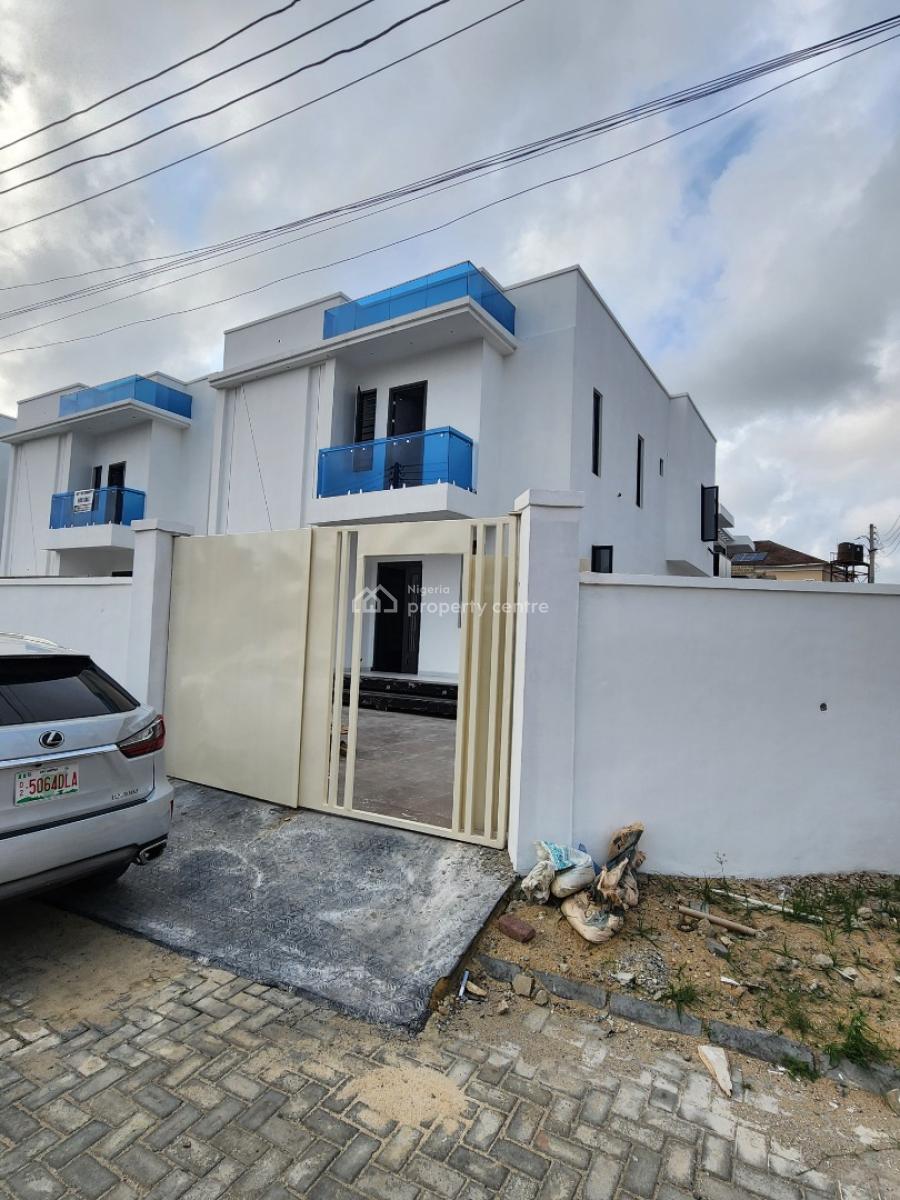 Nicely Built 4 Bedroom Detached Duplex with Bq, Sangotedo, Ajah, Lagos, Detached Duplex for Sale