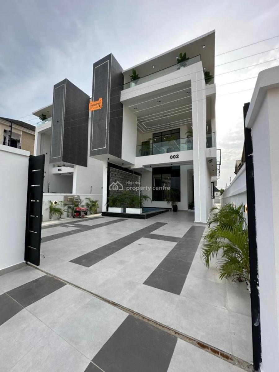 5 Bedroom Detached Duplex with Bq,,swimming Pool &gazebo, Ikota, Lekki, Lagos, Detached Duplex for Sale