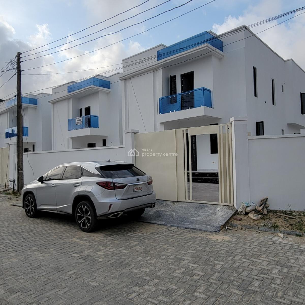 Amazing 5 Bedroom Duplex with a Bq, Sangotedo, Ajah, Lagos, Detached Duplex for Sale