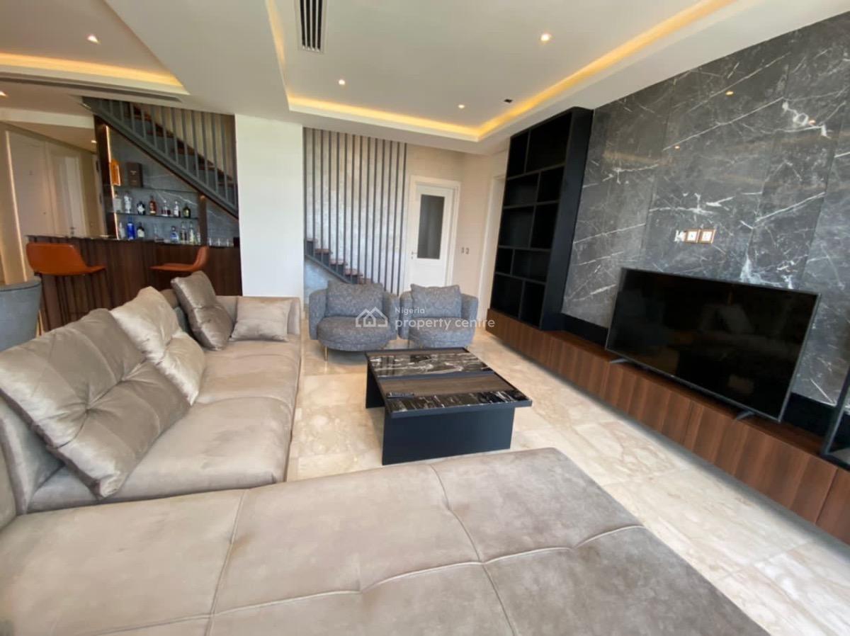 Fully Furnished 4 Bedroom Maisonette Penthouse + Bq, Pool, Gym, Elevat, South West, Ikoyi, Lagos, House for Sale