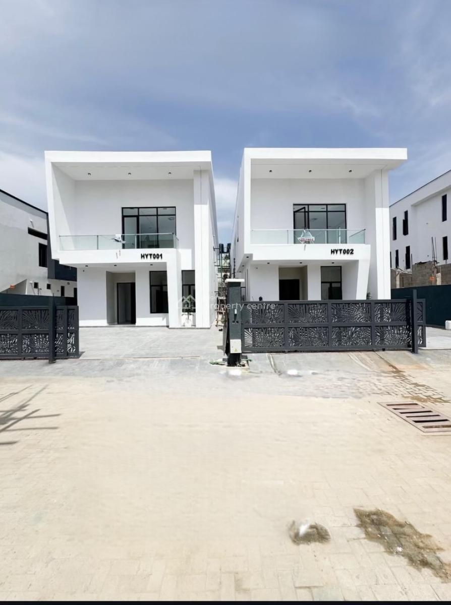 5 Bedroom House with a Pool and Bq, Chevron, Lekki, Lagos, Detached Duplex for Sale