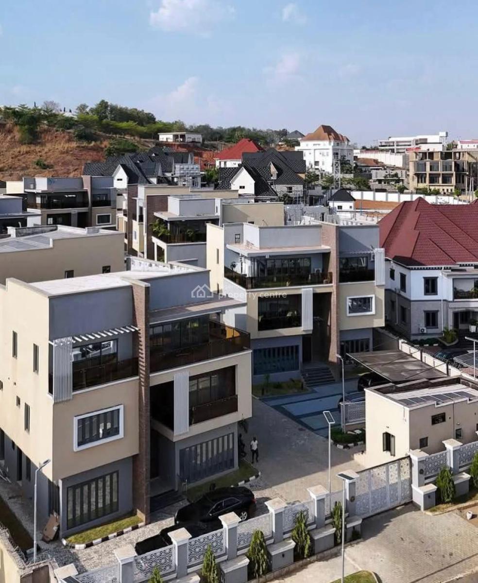 Newly Built 5 Bedroom with 3 Living Roons and Bq, Asokoro District, Abuja, Detached Duplex for Sale